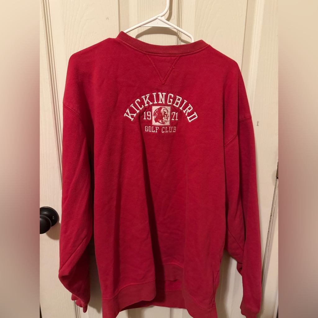 Vintage Red Sweatshirt